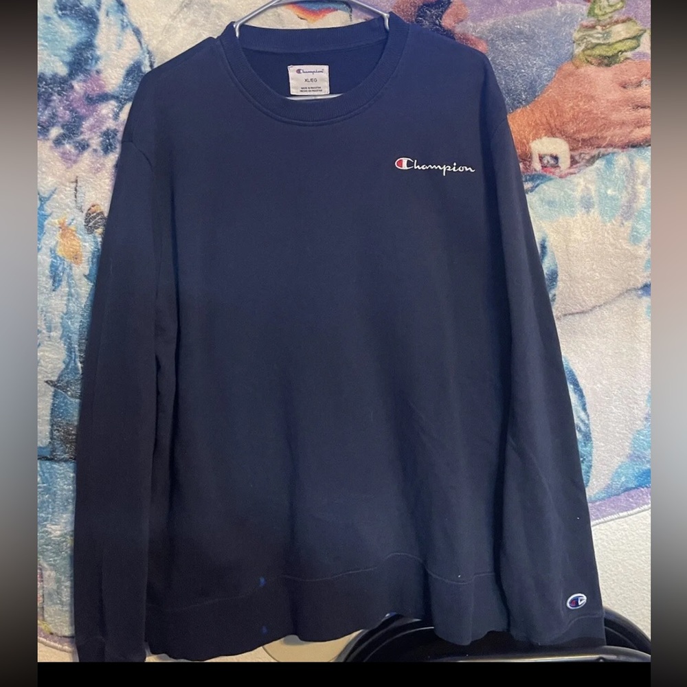 Vintage Champion pullover XL vintage Navy